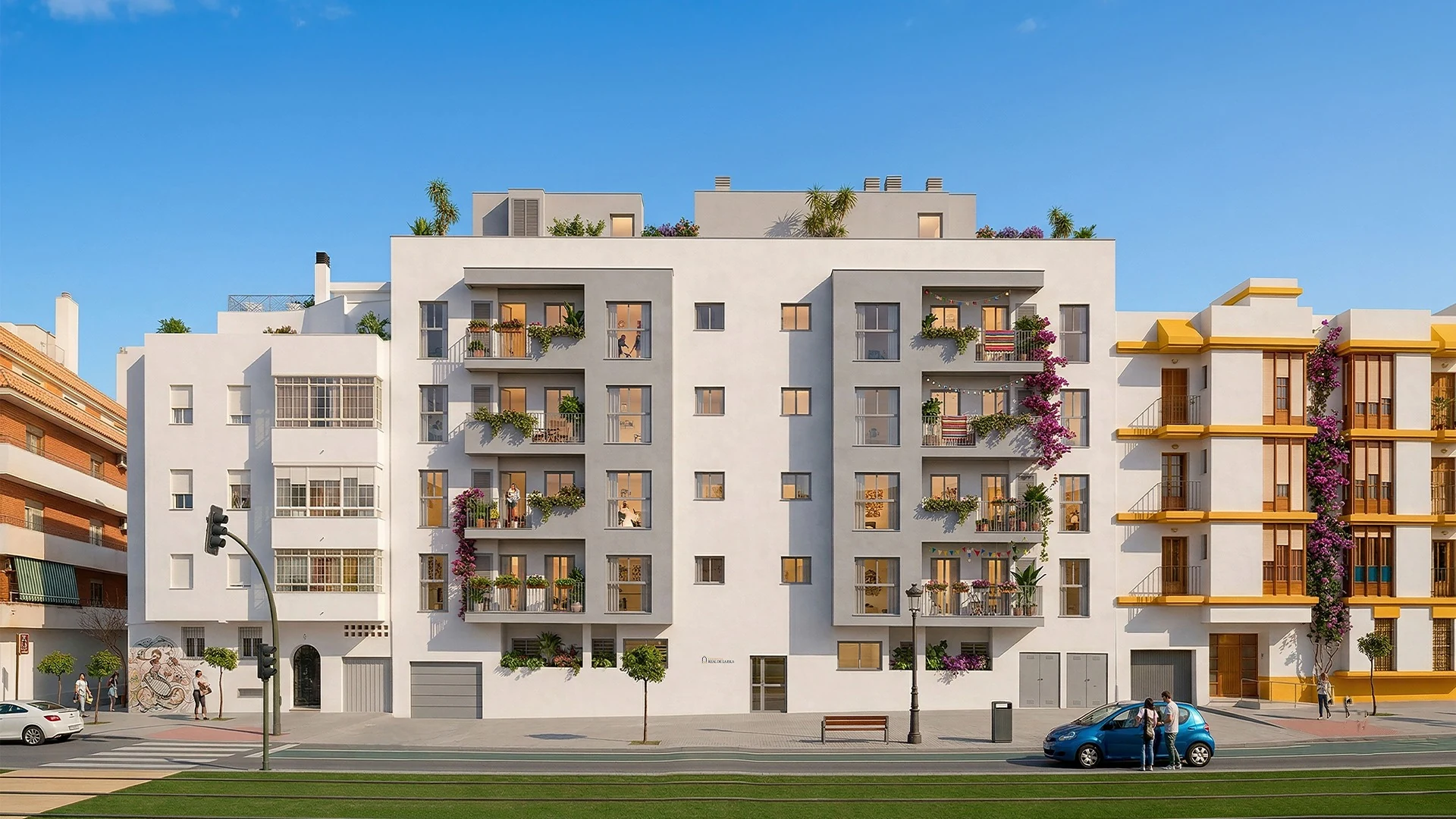 Fachada de Residencial Real de la Isla