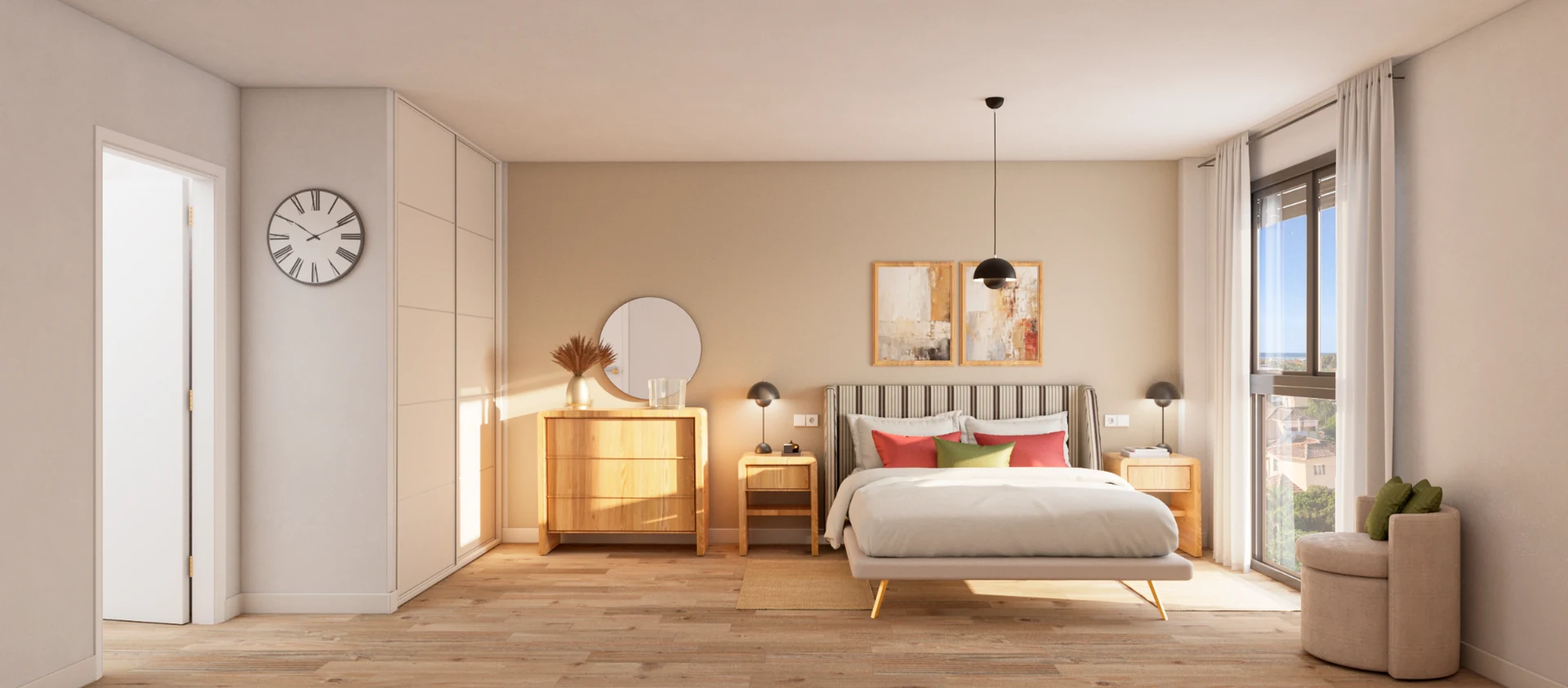Dormitorio de Real de la Isla